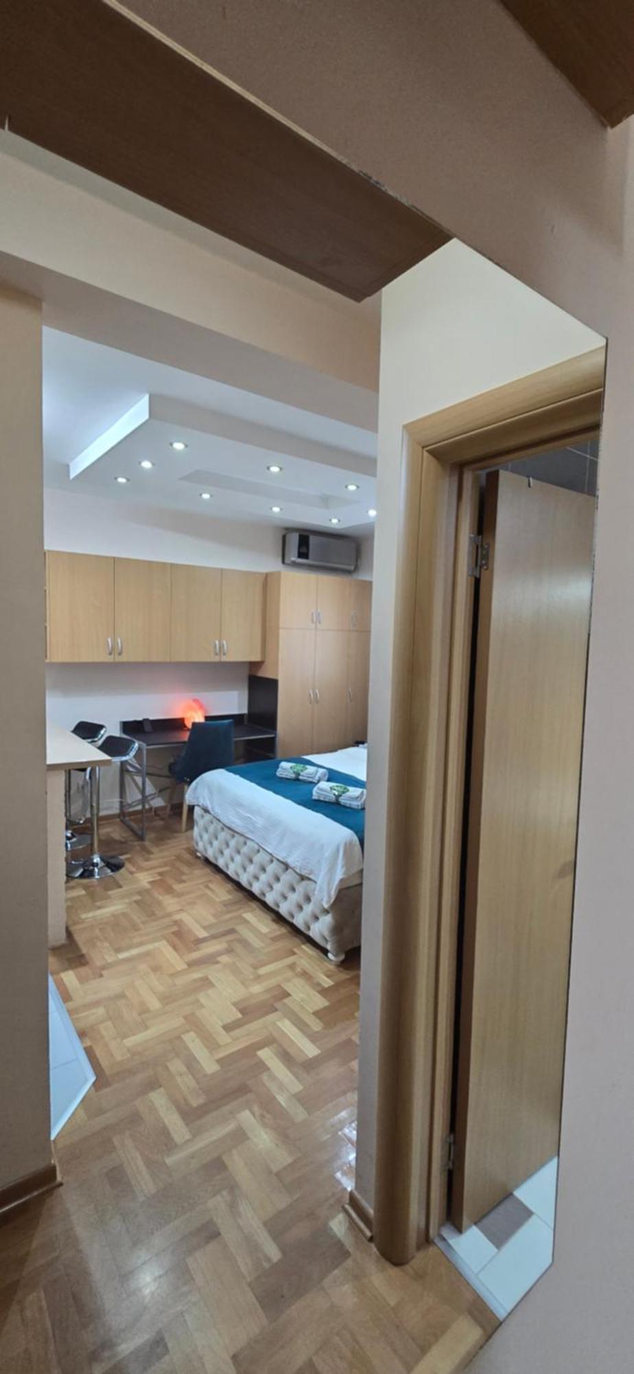 Design Apartment Business Lux 4 Star "Rio" Completely Business Lux Place In The City Center & Free Included Industry Optical Wifi & Netflix & Keyless Code Entry & Full Smart App & Kitchen & Washing Machine & Wide Terrace & Secure 2 Parking Place Ćuprija Kültér fotó
